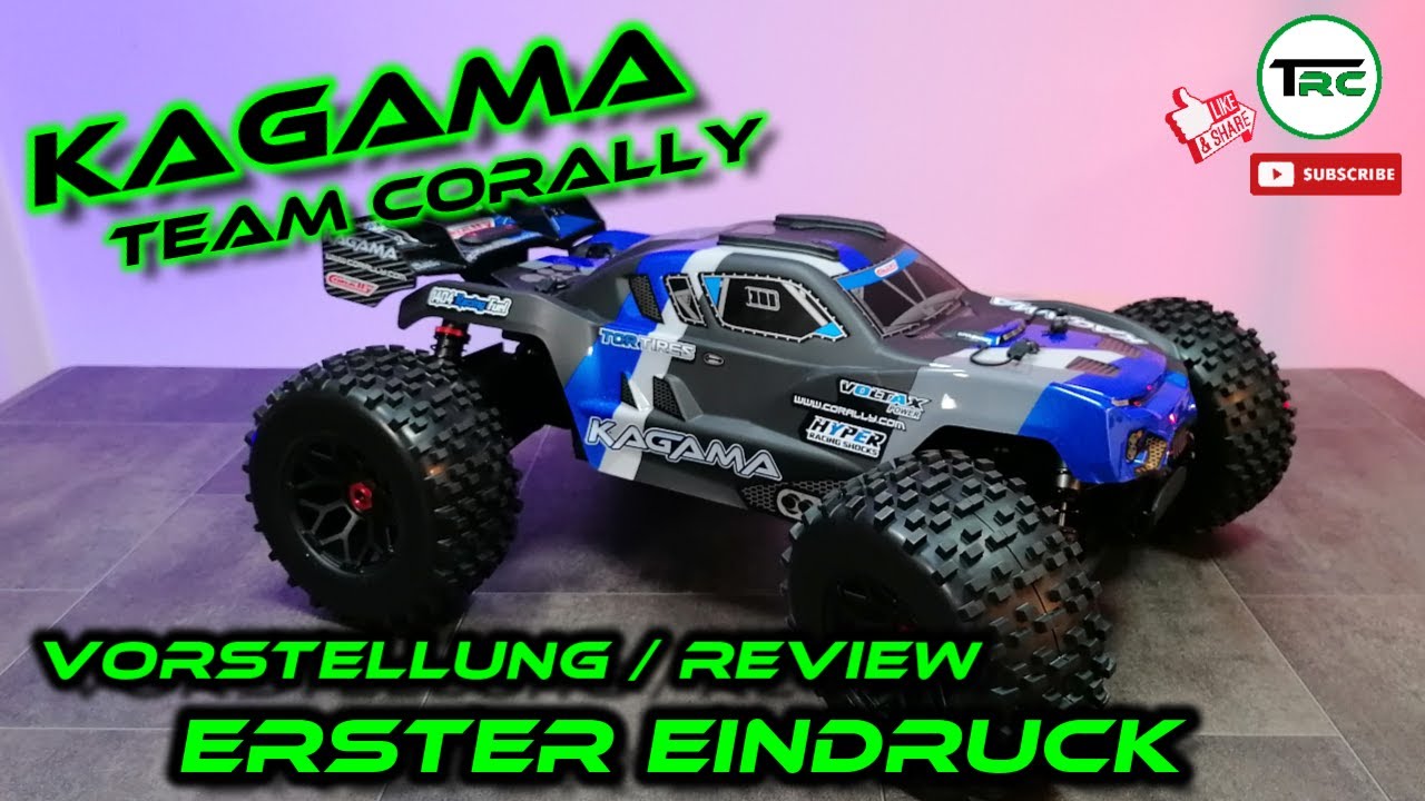 1:8 Team Corally Kagama - Monster Truck - Vorstellung / Review - Erster Eindruck