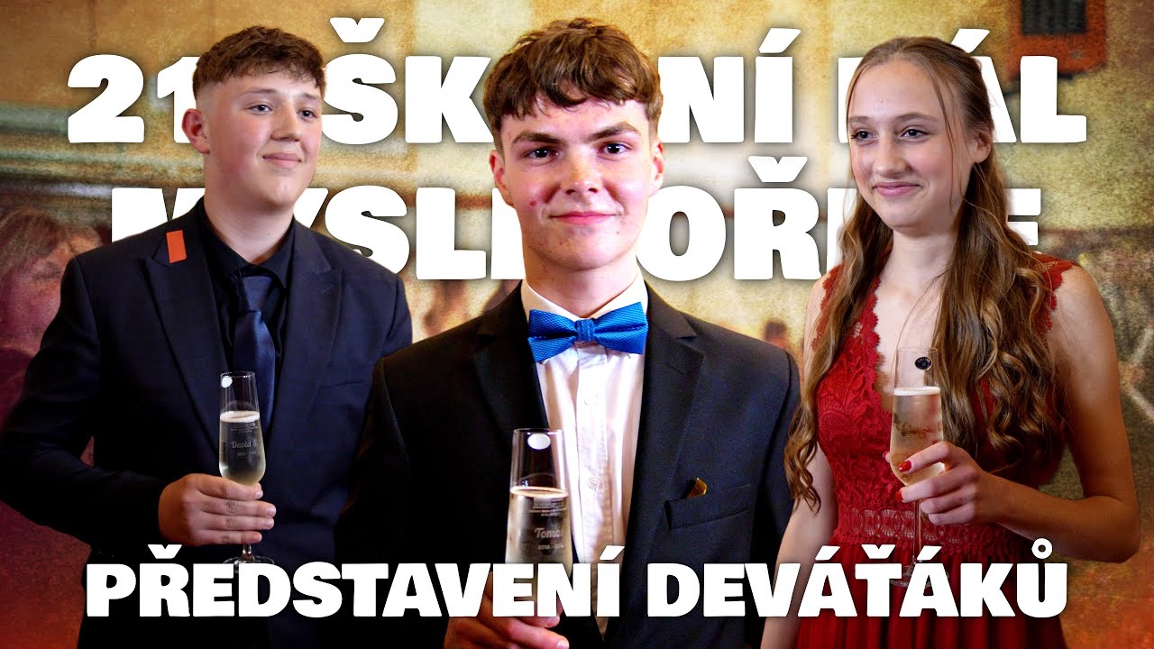 Představení deváťáků | 21. Školní bál Myslibořice