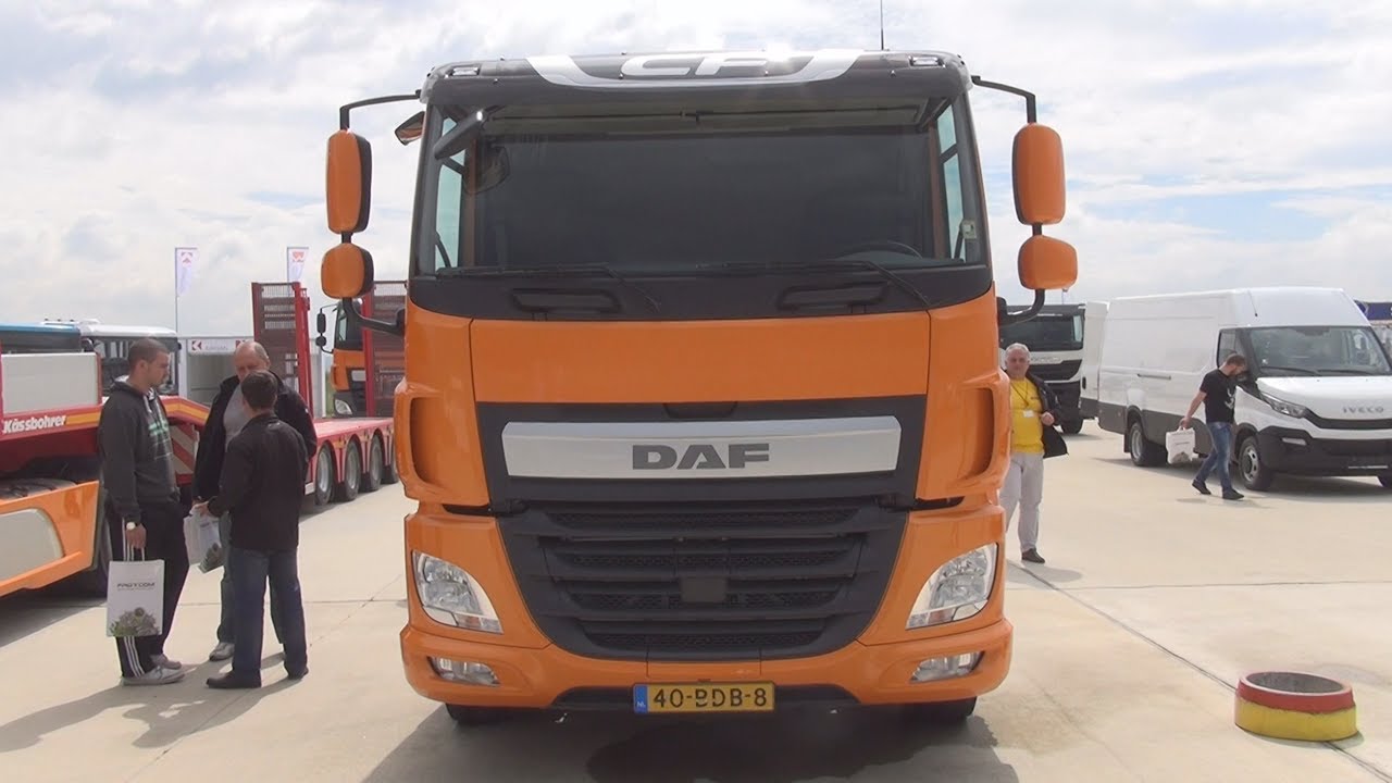 DAF CF 440 MX-11 Sleeper Cab Tractor Truck Exterior and Interior