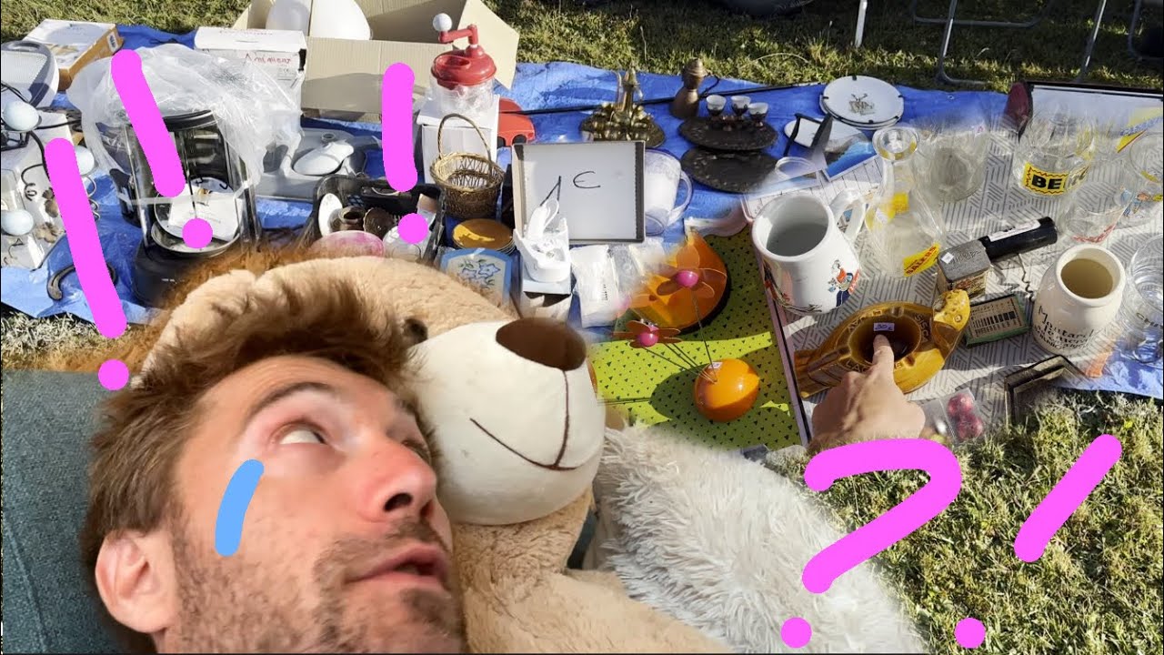 MARATHON ET ASTUCES DE BROC DE FOLIE AU PIN-LA-GARENNE ! LE PERCHE EN SUEUR ! BROCANTE SESSION 99 !