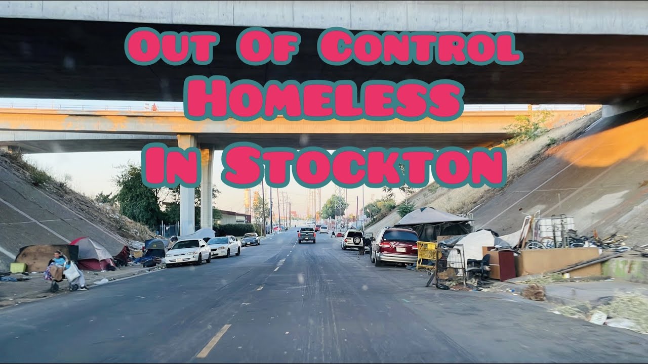 (HIA139) UNBELIEVABLE HOMELESS IN STOCKTON CALIFORNIA