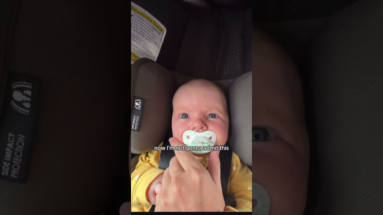 Baby POV Of Her First Road Trip 🚗 #familyroadtrip