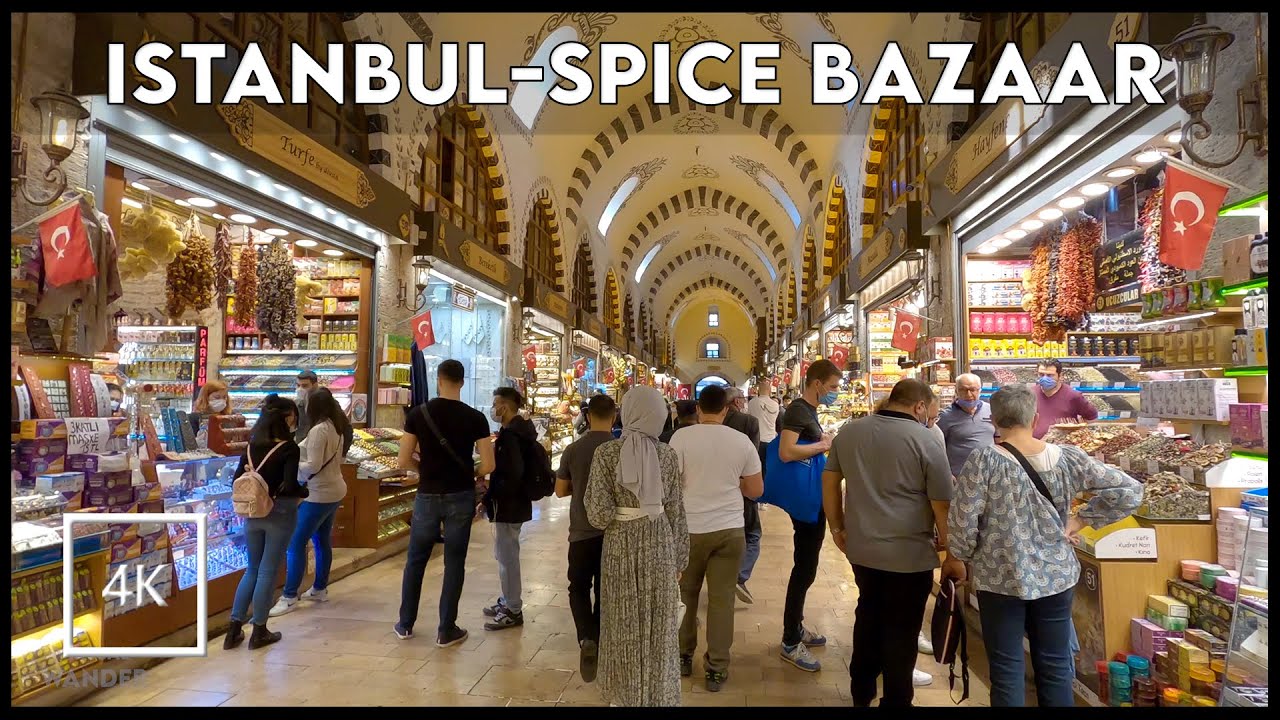 ⁴ᴷ⁵⁰  🇹🇷 Explore the Heart of Istanbul: Eminönü, Spice Bazaar, and Galata Bridge 🌉✨