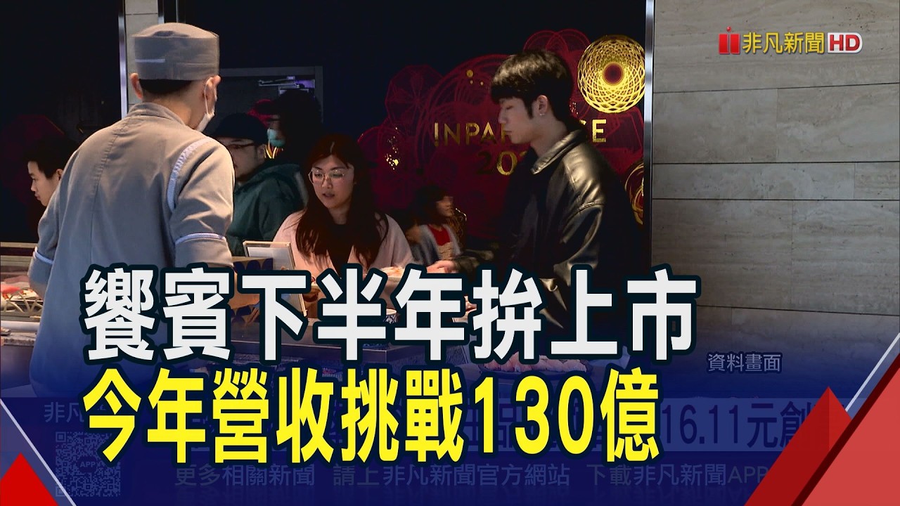 餐飲股配息亮眼!王品超額配息16.11元史上新高 饗賓10.08元配發率8成 下半年送件拚上市｜非凡財經新聞｜20260331