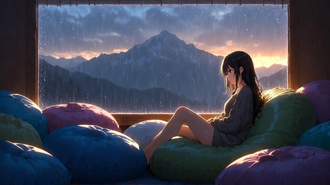 [Lo-Fi] Soft Melody In The Rain