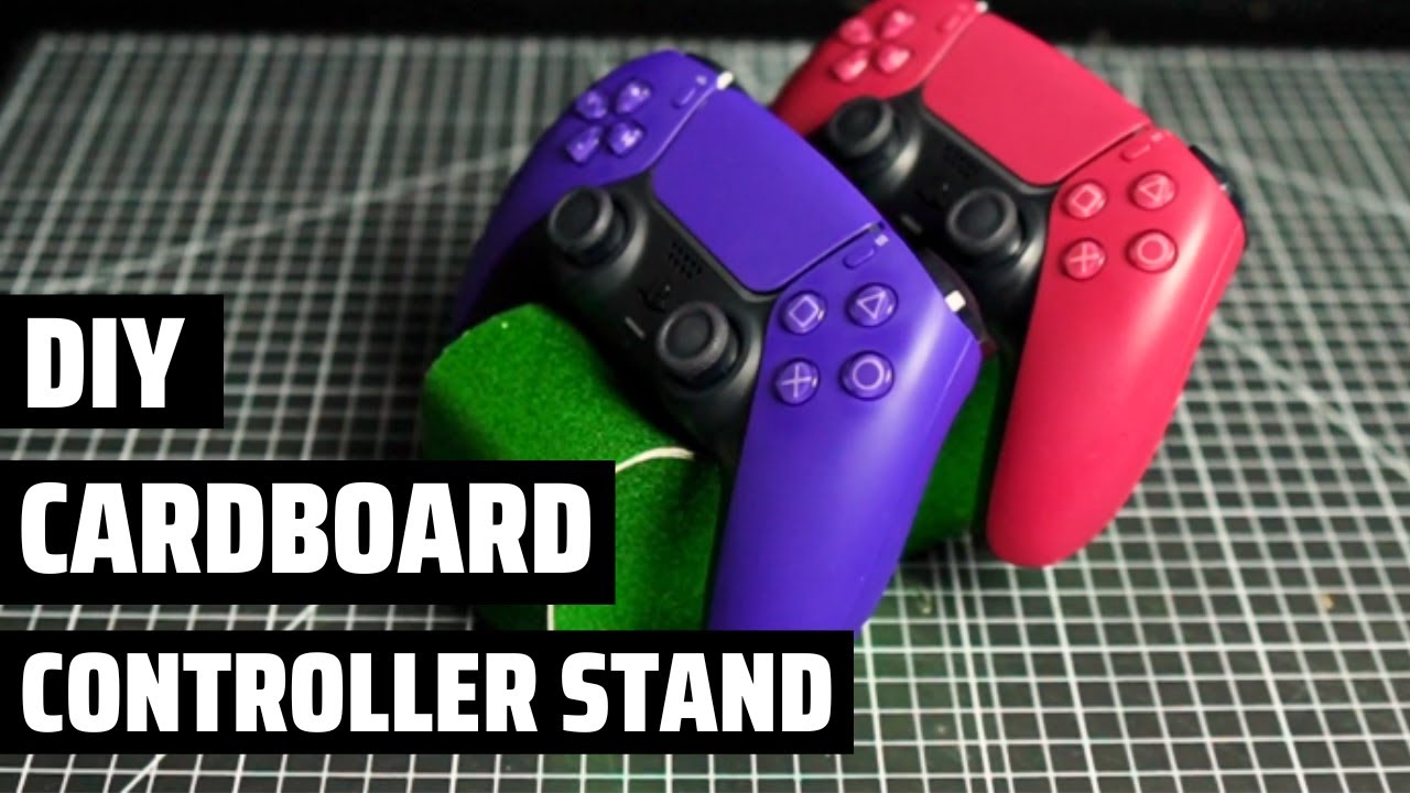 Подставка для контроллера PS5 из картона | Краткое руководство!