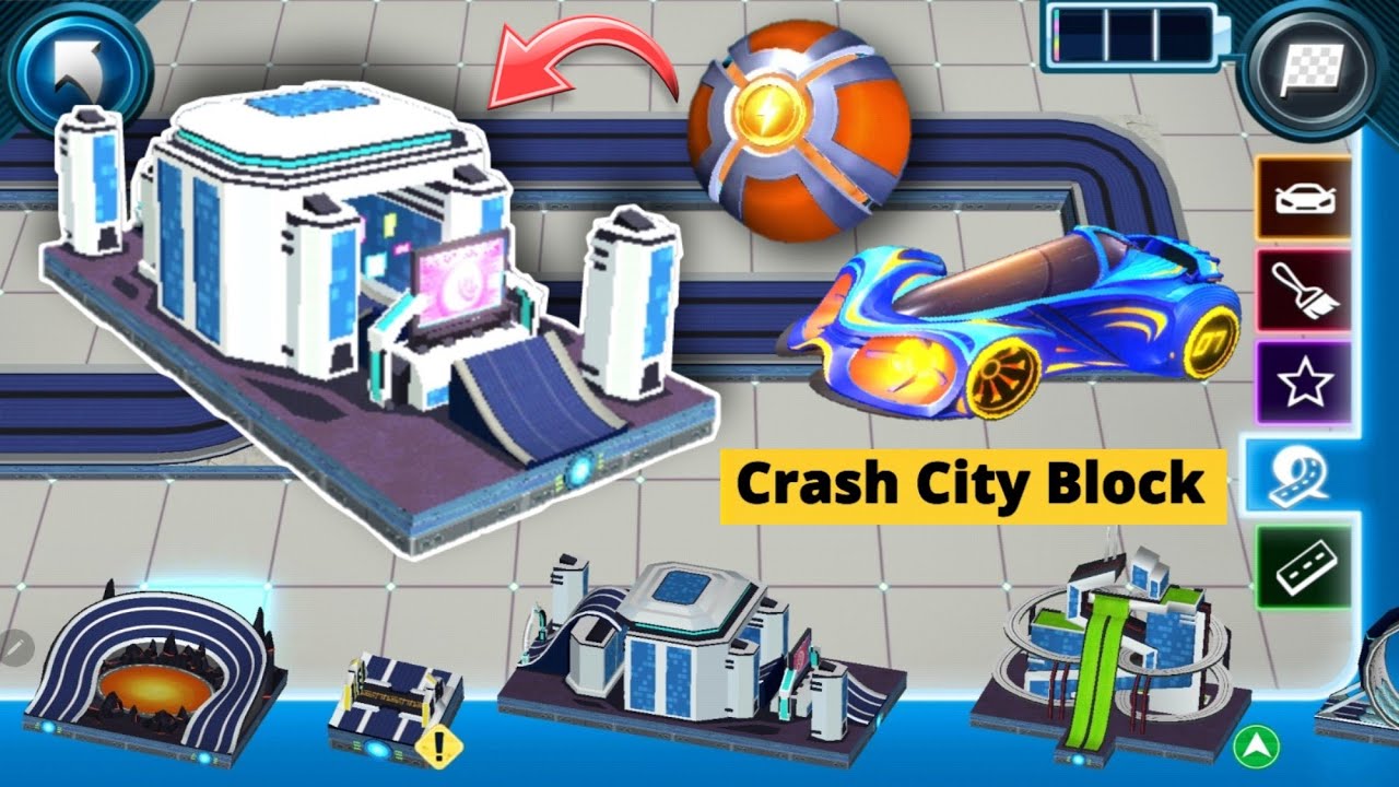 Racecraft Build & Race - Nova Car Unlocked New Track Piece The Crash City Block