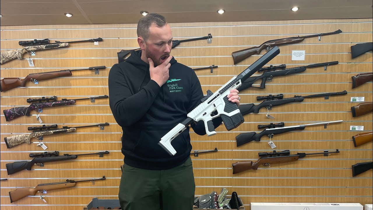 Airgun review! Unboxing the new Crosman ST1 semi auto bb rifle. 300 rounds. #airgunreview #crosman
