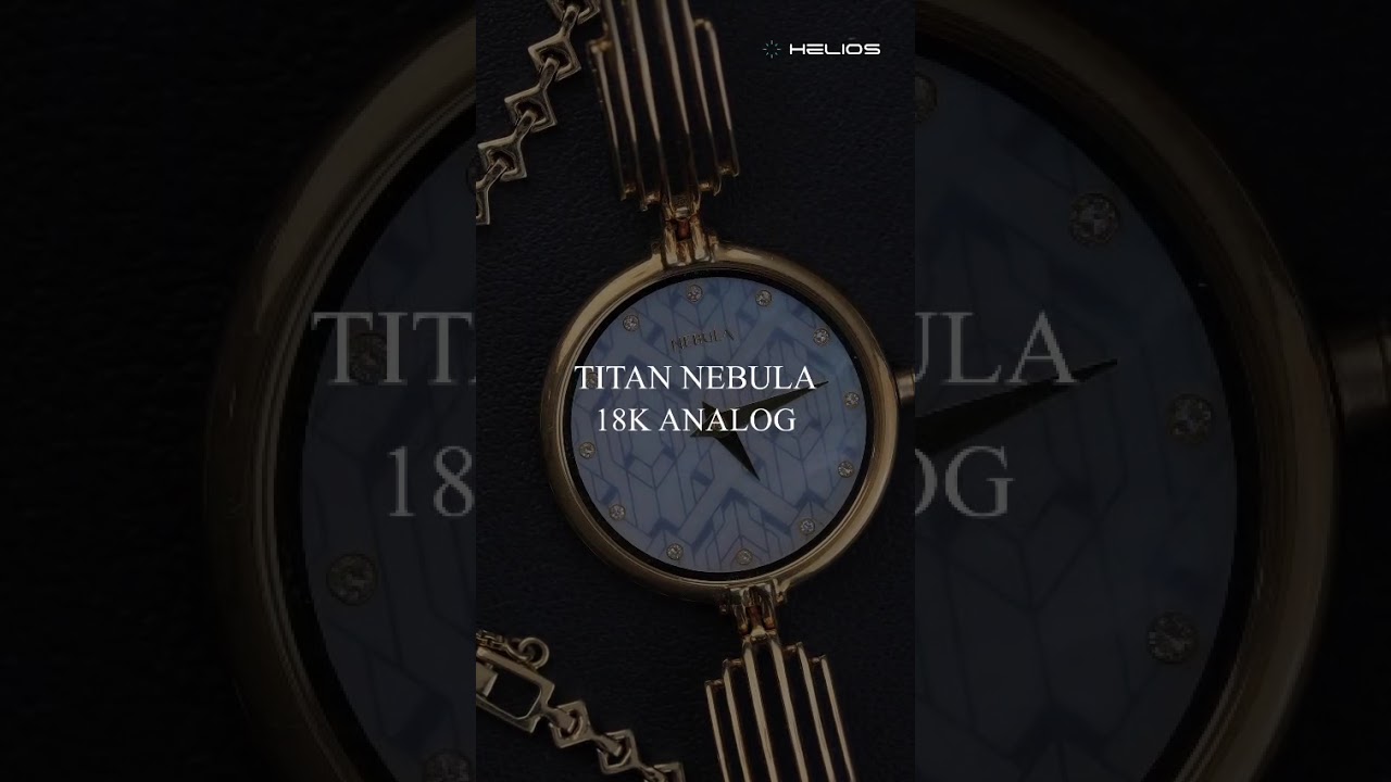 Titan Nebula 18k Gold Diamond Watches | Haute Horology Luxury Collection