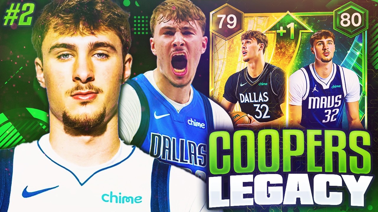 COOPERS LEGACY #2 - UPGRADING TO NEXT TIER!! NBA 2K26 MYTEAM!!