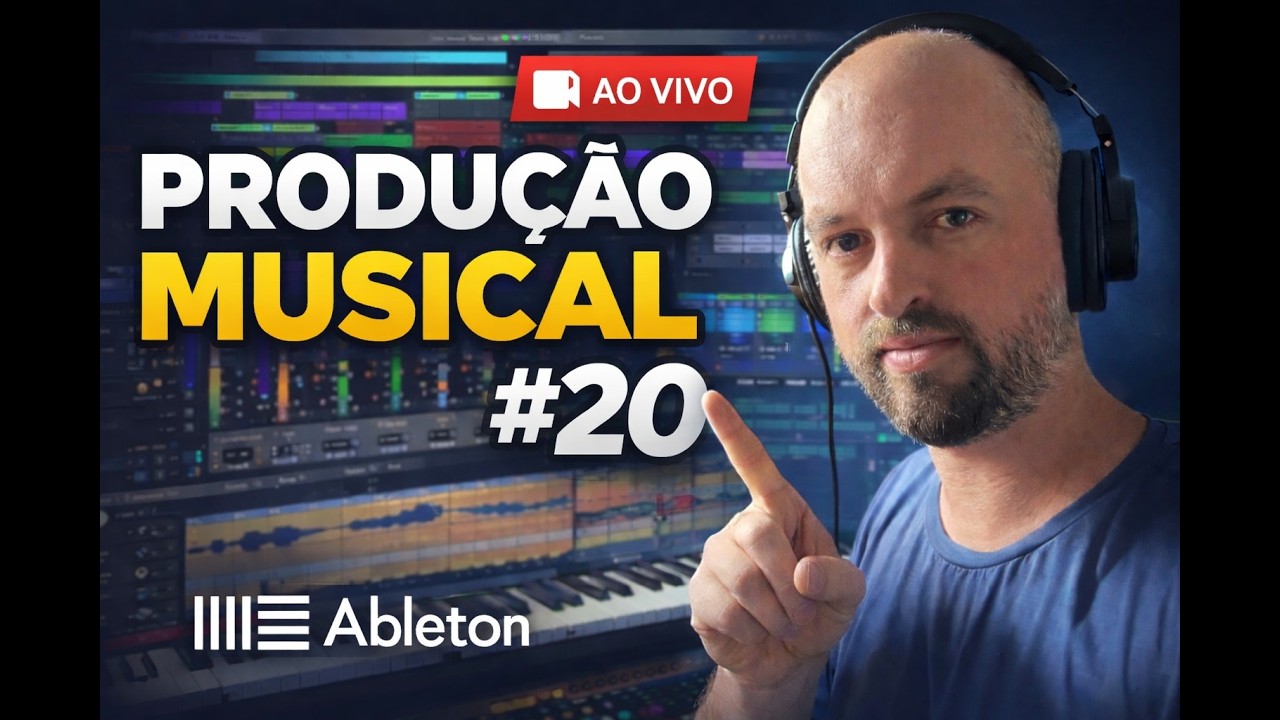 Produção Musical #20 Lives Mudando de horários essa semana tamo na bagunça!