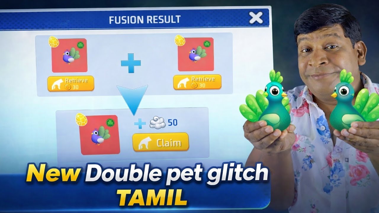 😱❤️‍🔥New STEAL PET (Double)GLITCH TAMIL!🔥😱#parthagaming #freefire #stealpetglitch 