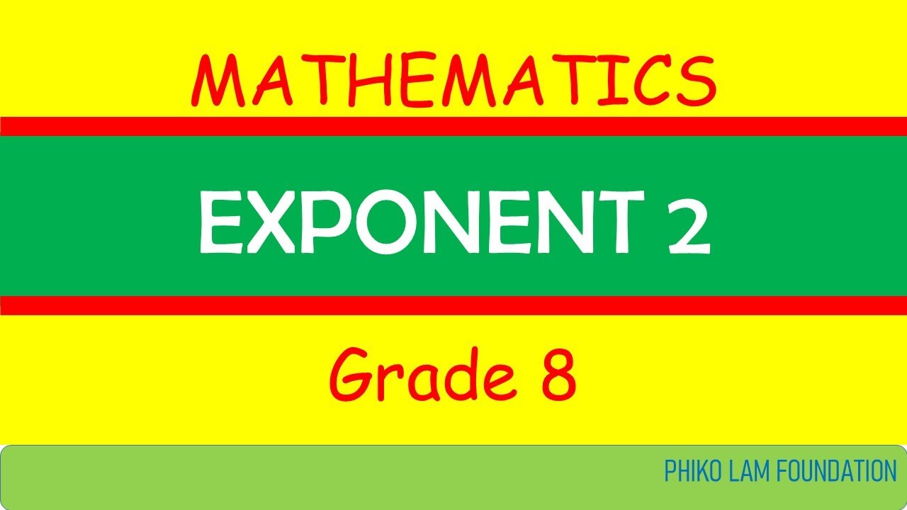 Exponent 2