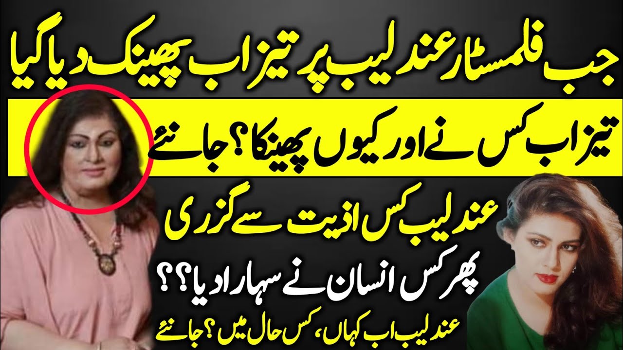 Andleeb Pakistani Forgotten Film Actress Untold Story | Big tragedy | Downfall |