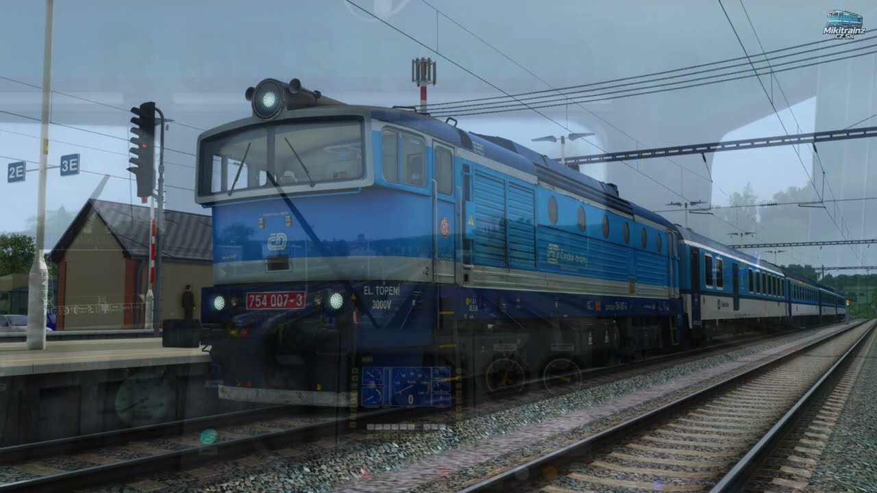 | Railworks Simulator | R 653 Rožmberk | díl 2. Okříšky - Třebíč
