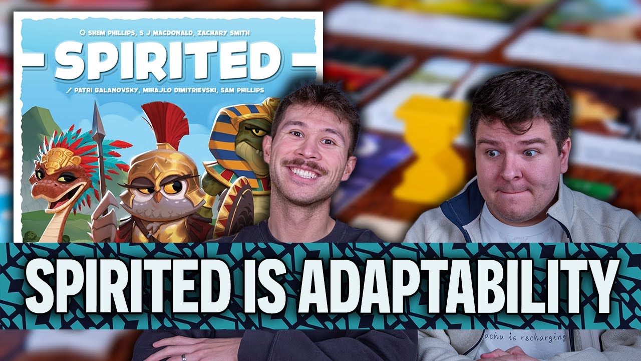Spirited | Предварительный обзор настольной игры | Стратегическая карточная игра об адаптивности,...