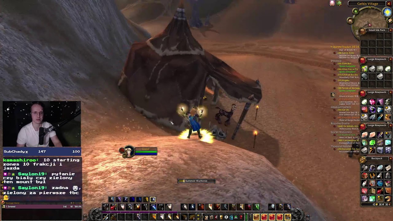 Nowości gierkowe, premiera Project Gorgon, potem Król MMORPG World of Warcraft TBC