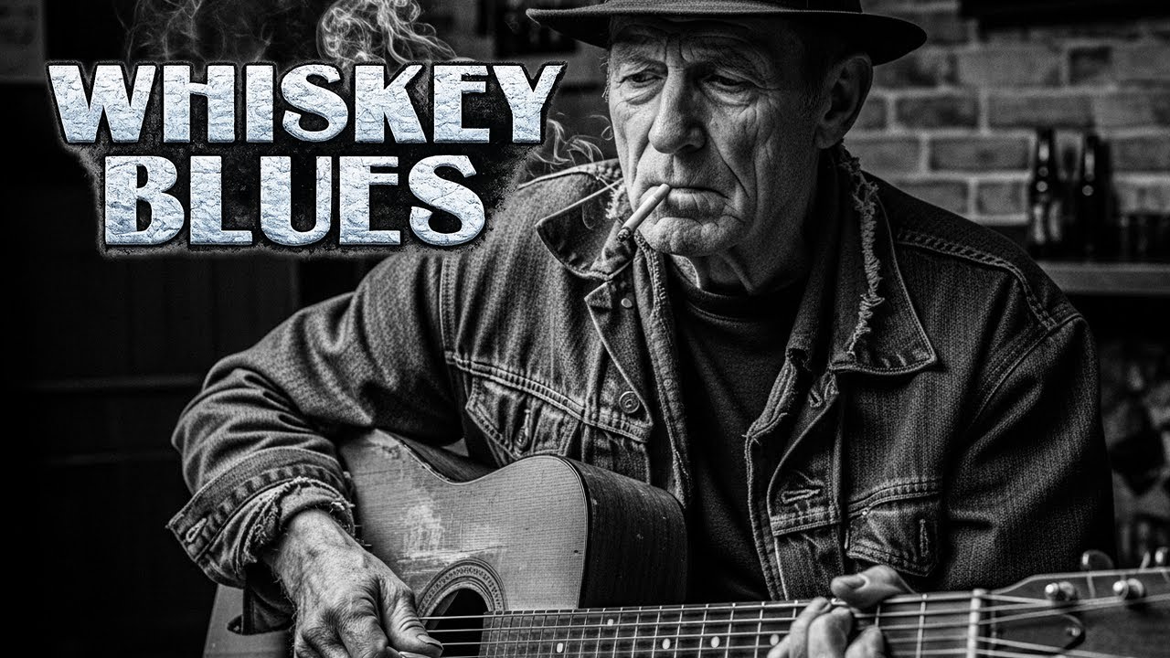 Relaxing Whiskey Blues Music | Slow Whiskey Blues Songs for Midnight Mood