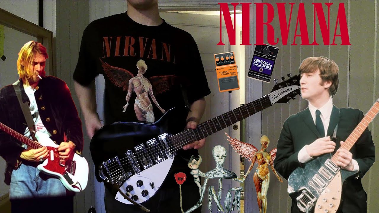 Nivana Riffs on John Lennon's Rickenbacker Guitar and Kurt Cobain's Pedals