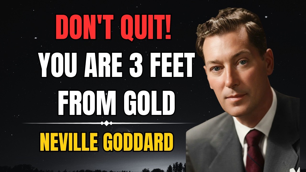 Neville Goddard: Why It Gets Hard Right Before Your Manifestation (The Final Test)