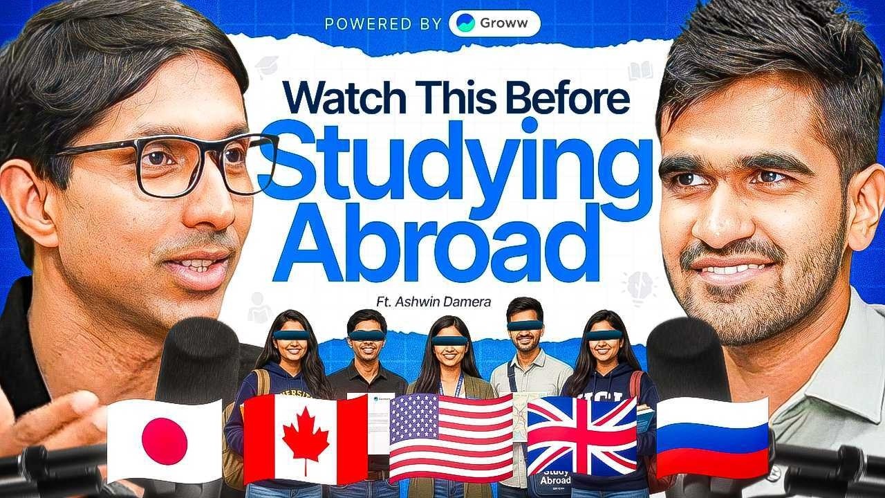 Is Studying Abroad Worth It in 2026? Cost, Jobs & ROI Explained | Kushal Lodha #335