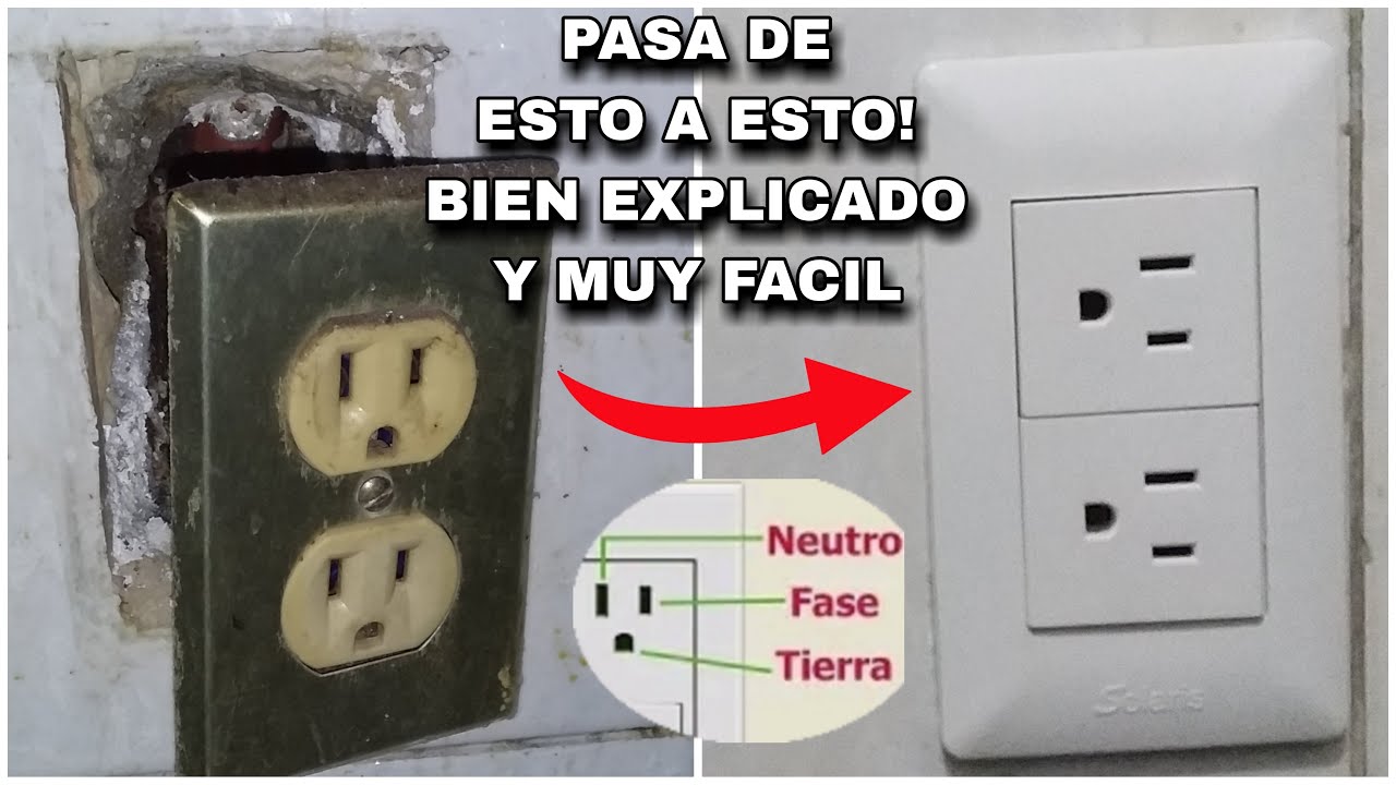 COMO CAMBIAR CONTACTO DOBLE