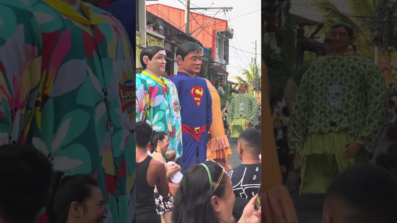 Higante Giants in Lucban! Pahiyas Parade, Lucban Philippines - 2024