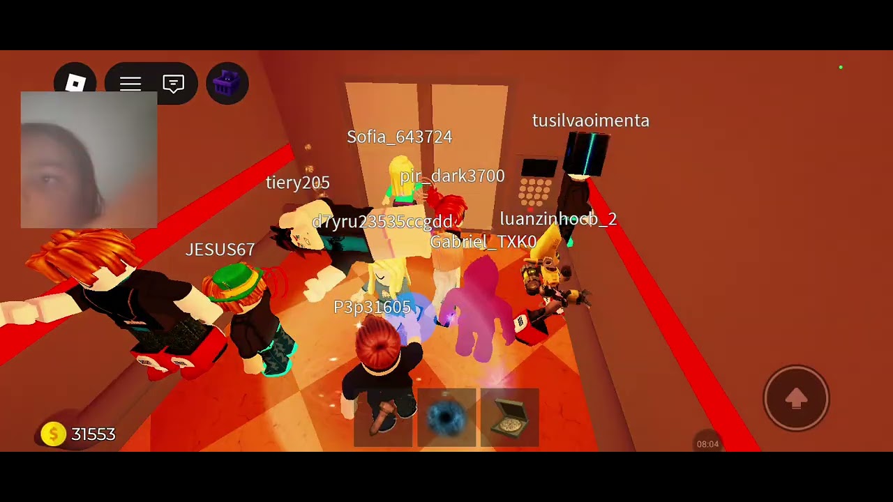 Jogando elevador insano no Roblox