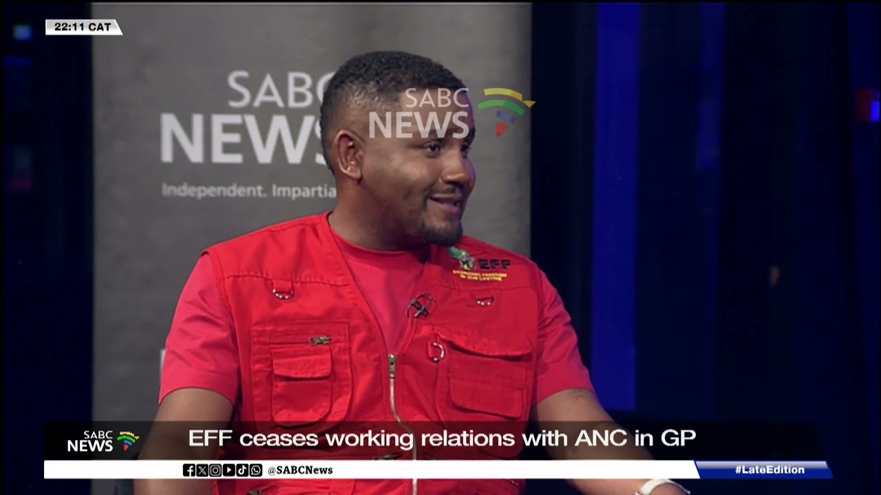 EFF ceases working relations with ANC in Gauteng