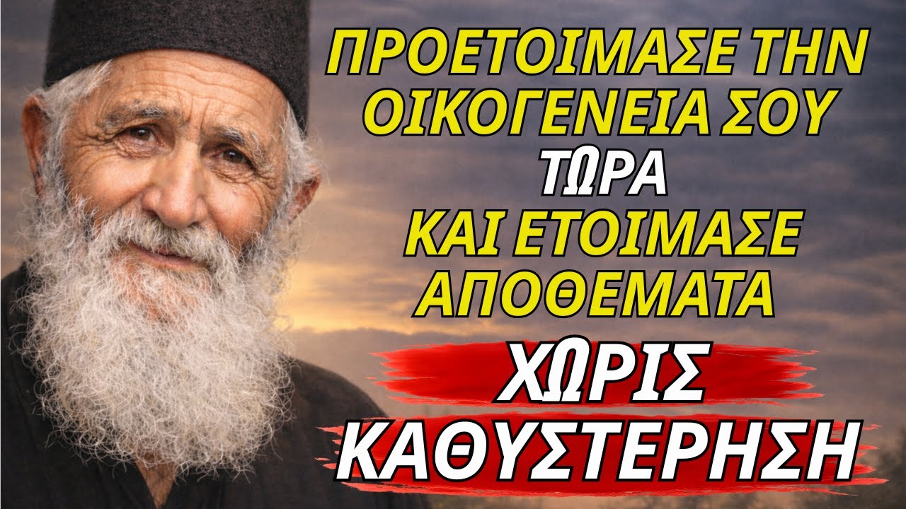 Ο Θεός Προειδοποίησε Φύλαξε Μόνο 5 Τρόφιμα για να Επιβιώσεις — Όλα τα Άλλα Δεν Θα Έχουν Καμία Αξία