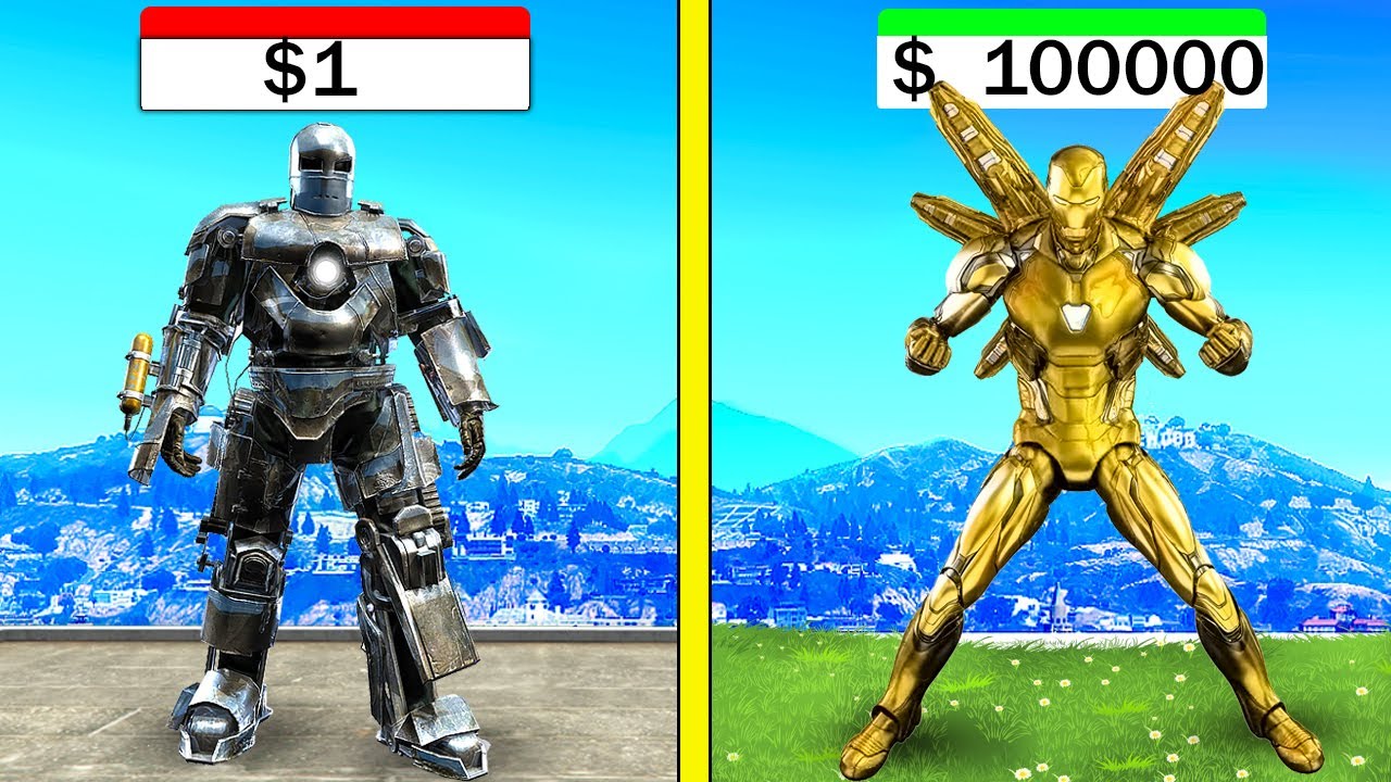 1$ to 10,000,000 Ironman suit upgrade GTA 5 (Bengali gameplay)
