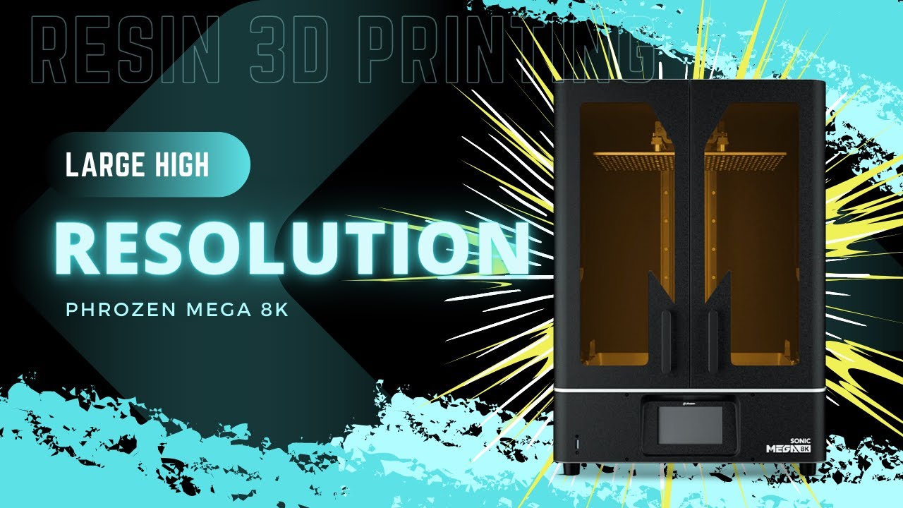 Large 3D Printer: Phrozen Sonic Mega 8k Large Resin 3D Printer