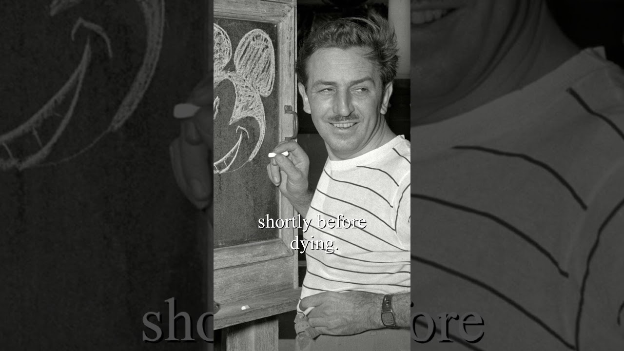 Последние слова Уолта Диснея перед смертью (в этот день, 15 декабря 1966 года) #короткометражные ...