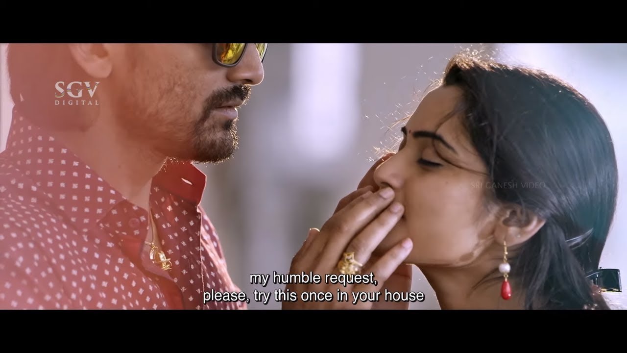 Dhananjay in Romantic Mood with Sangeetha Bhat | Best Scenes of Eradane Sala Kannada Movie