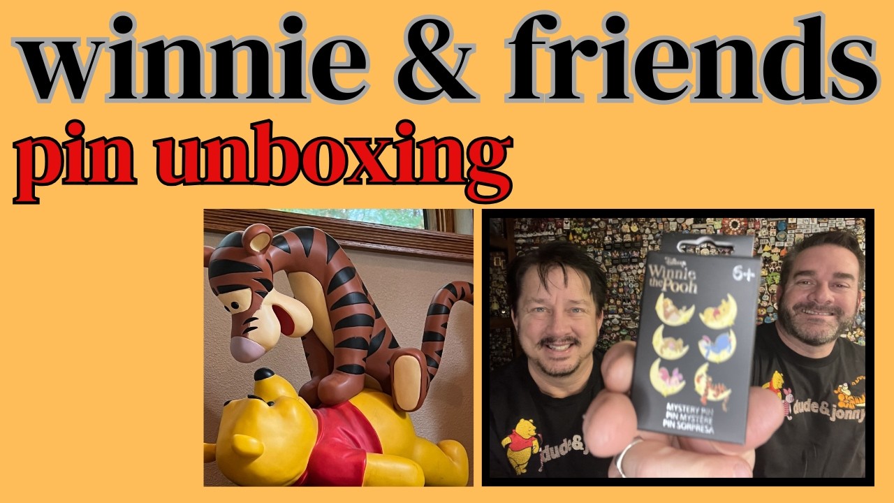 Winnie the Pooh & Friends Disney Pin Unboxing #disney #disneypins #pinunboxing #winnie #pintrading