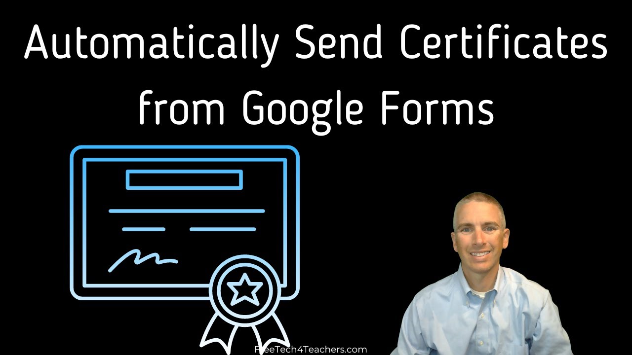How to Automatically Send Certificates for Passing Quizzes in Google Forms