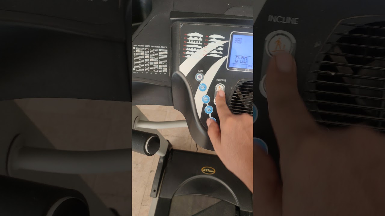treadmill buttons are not working.