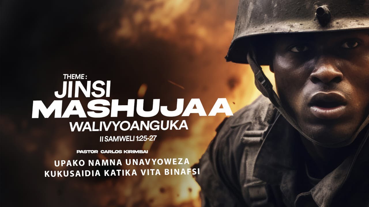 LIVE: SOMO: JINSI MASHUJAA WALIVYOANGUKA - UPAKO NAMNA UNAVYOWEZA KUKUSAIDIA KATIKA VITA BINAFSI