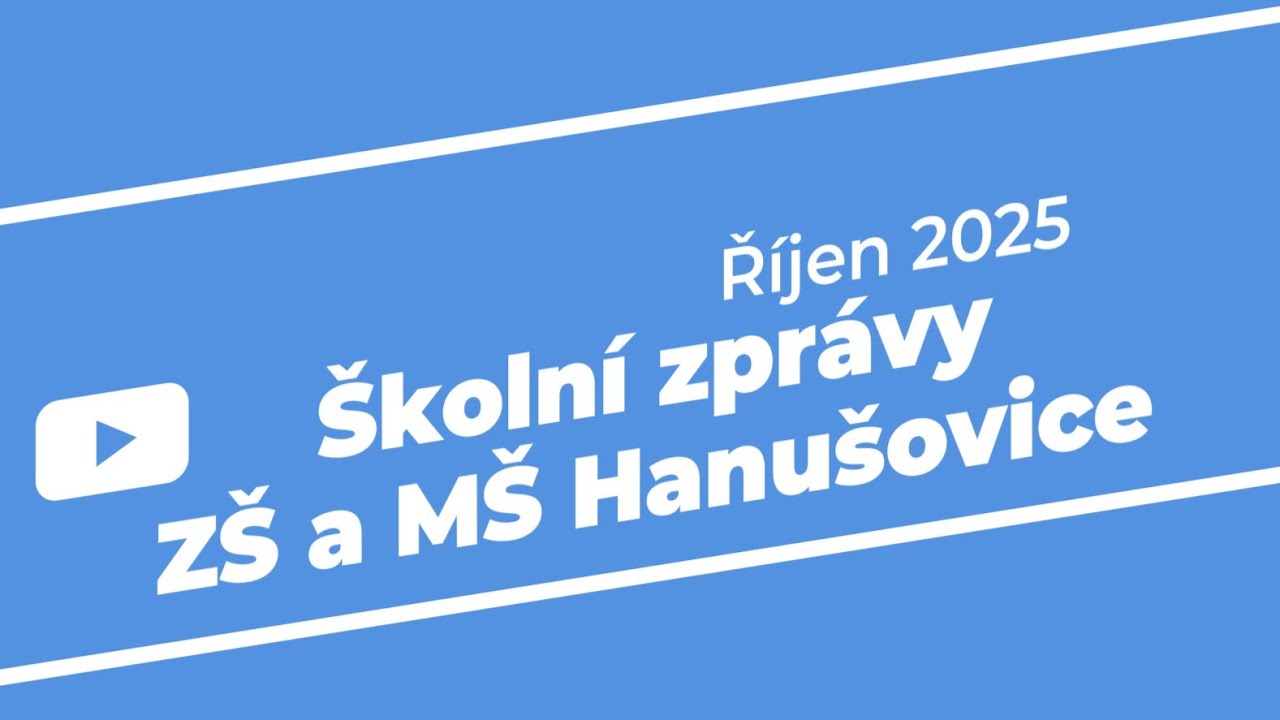 Školní zprávy - říjen 2025