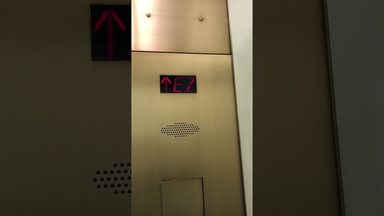 John Hancock Center Elevator in Chicago going up to Observation deck