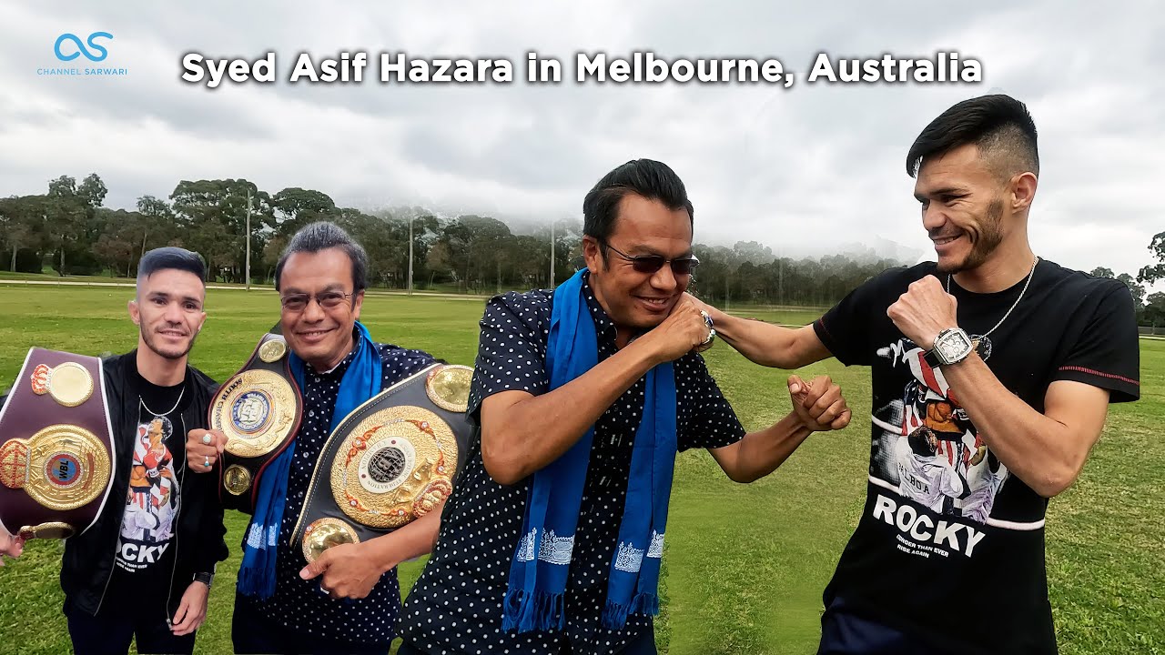 Sayed Asif Hazara Pakistani Boxing Champion in Melbourne Australia