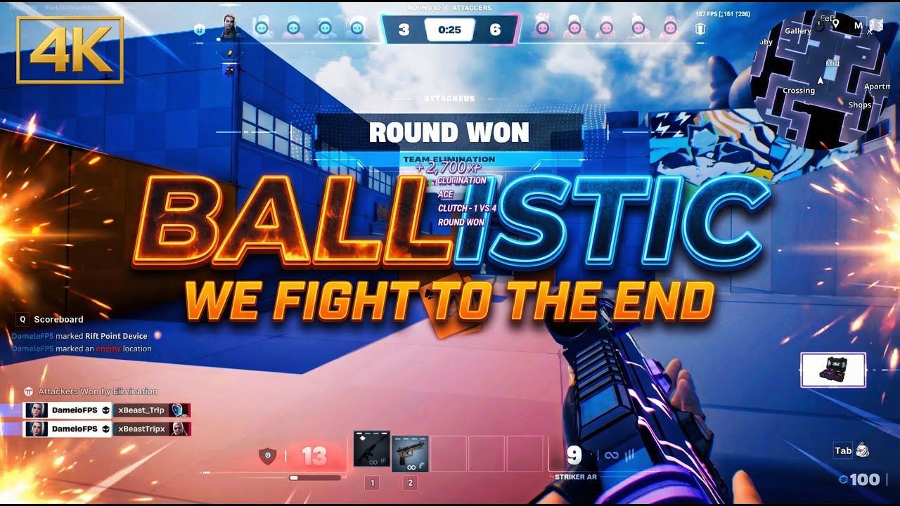 Fortnite Ballistic – We fight to the end | 4K No Commentary