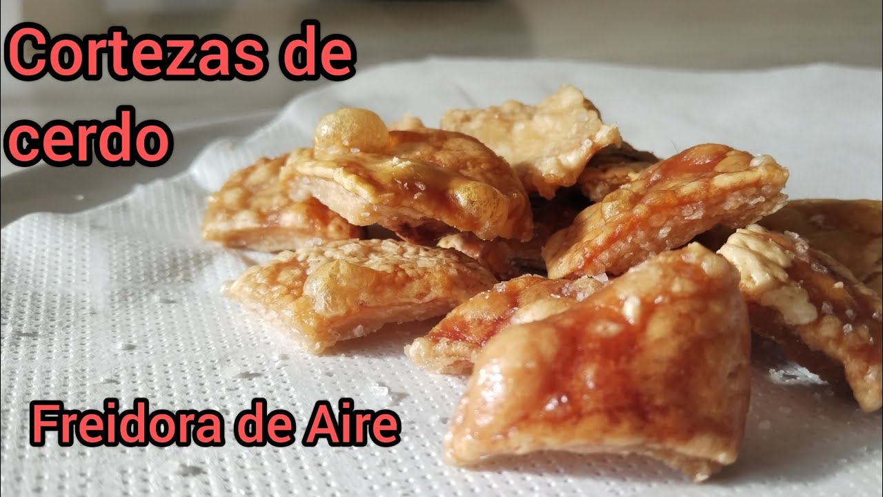 Cortezas de cerdo Air fryer