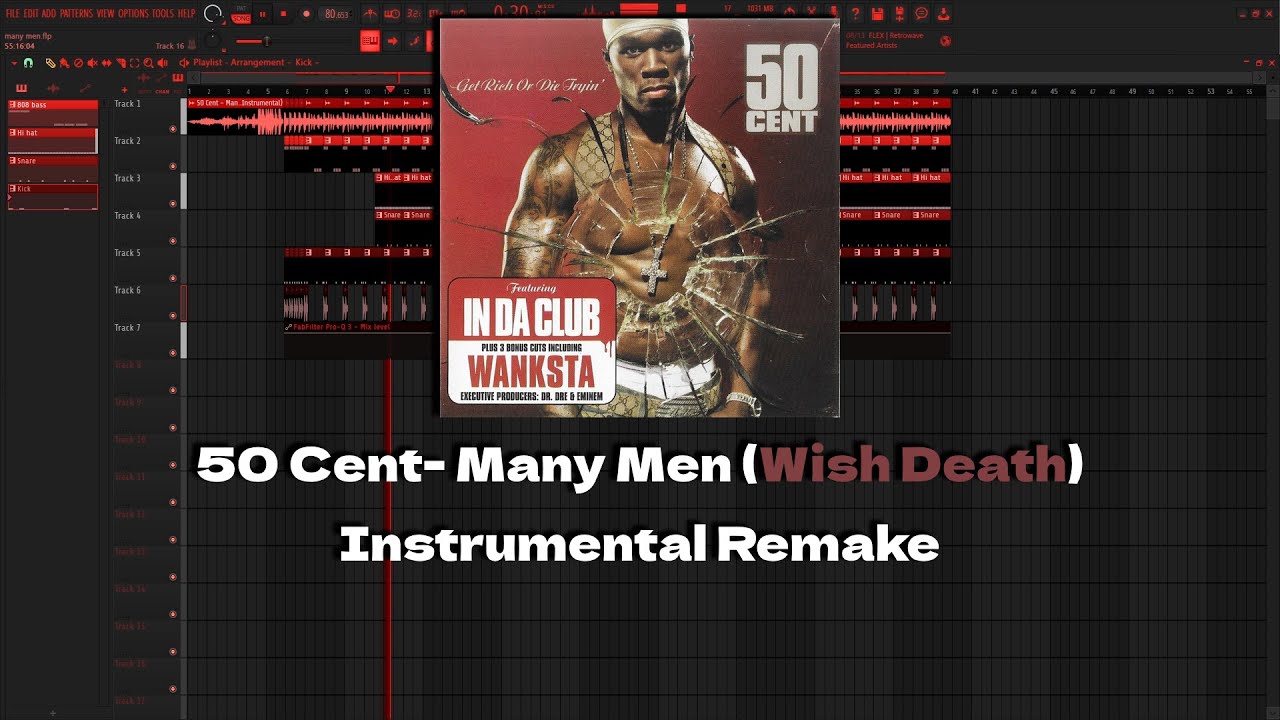 50 Cent- Many Men (Wish Death) Instrumental Remake