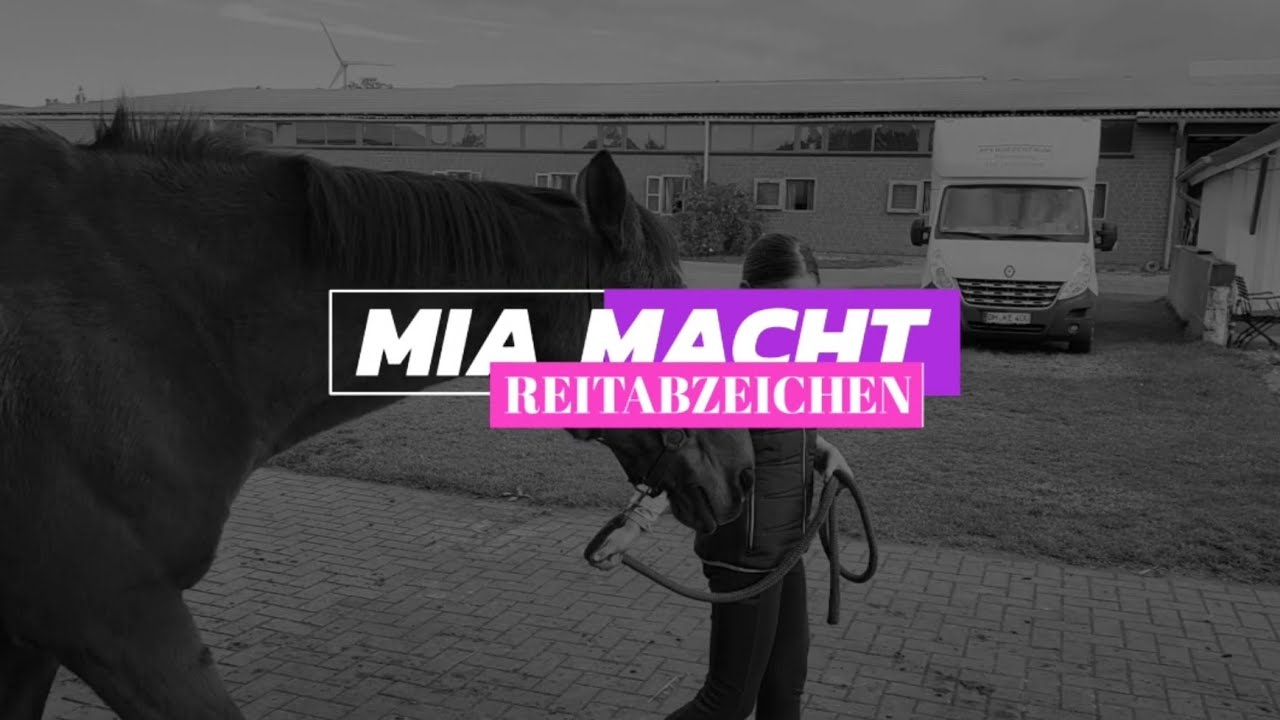 Mia macht Reitabzeichen und Pferdeführerschein - Ob sie es schafft😱💥?