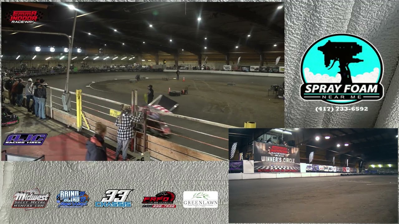 Hot Laps Winter Nationals Day #2 at Emma Indoor Raceway March 8 2026