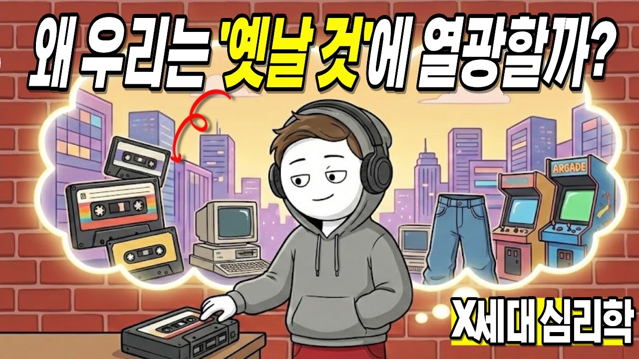 X세대가 유독 레트로와 아날로그에 집착하는 심리학적 비밀