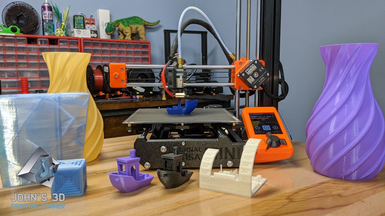 Prusa Mini - mini-review after 100+hrs of 3D printing so far in PETG and PLA