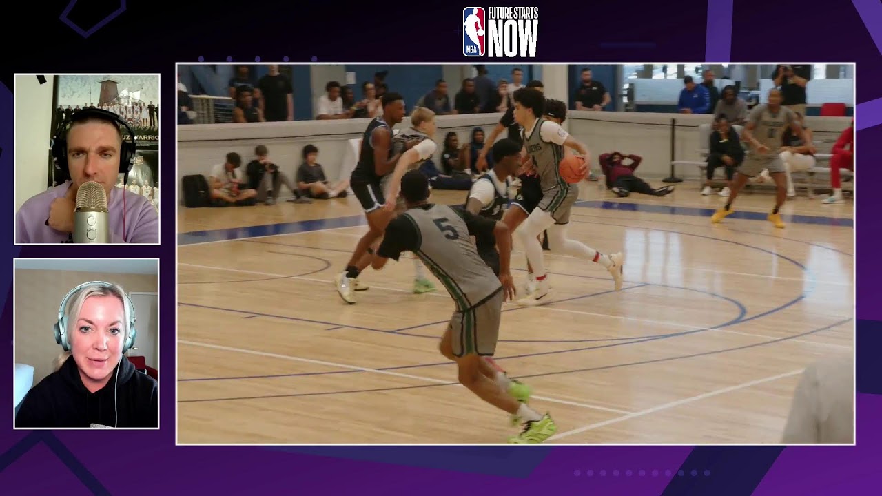 NBA Future Starts Now-NIKE EYBL Session II | TYRAN STOKES, Oakland Soldiers vs. ELIJAH WILLIAMS, JL3