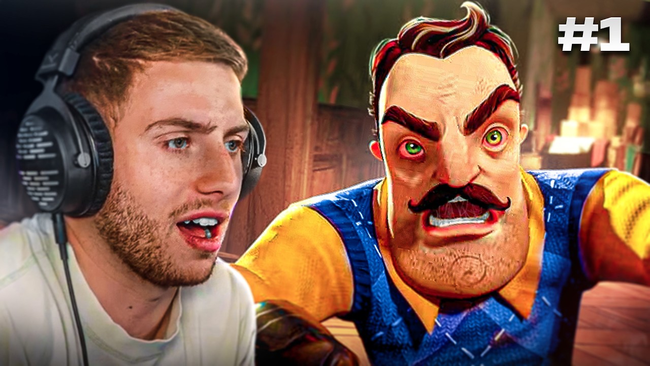 J'AI RELANCÉ HELLO NEIGHBOR car JE N'AVAIS JAMAIS FINI LE JEU ! 🤯 (Hello Neighbor Acte 1)